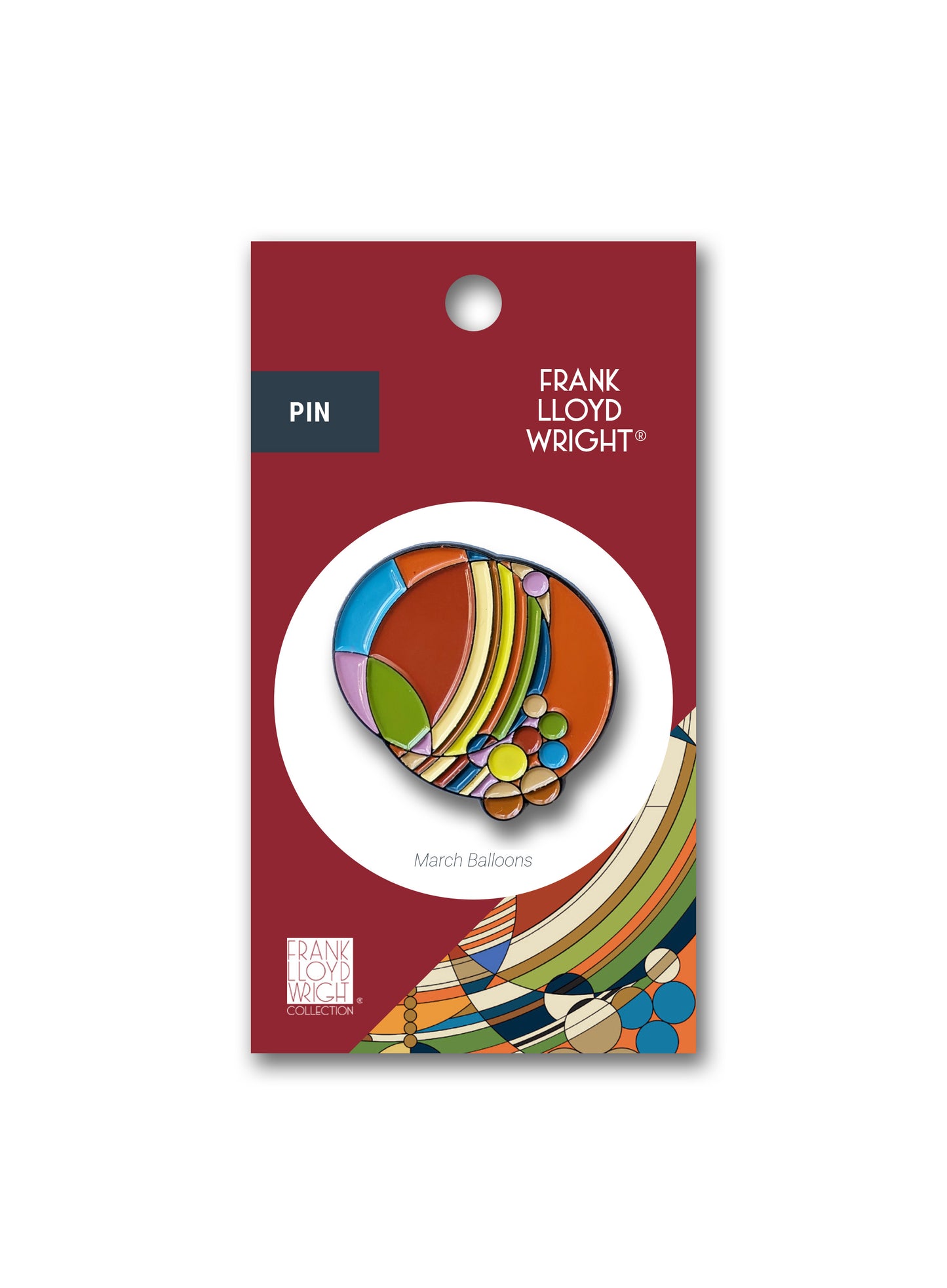 March Balloons - Pin