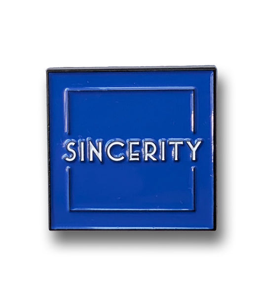 Sincerity (Organic Commandment) - Pin