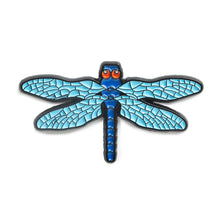 Libellule Bleue - Broche
