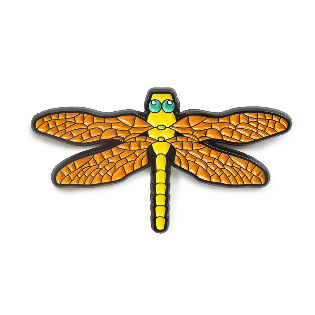 Orange Dragonfly - Pin