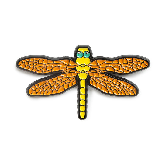 Orange Dragonfly - Pin