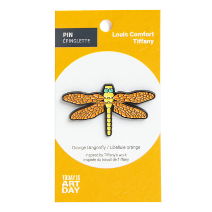 Orange Dragonfly - Pin