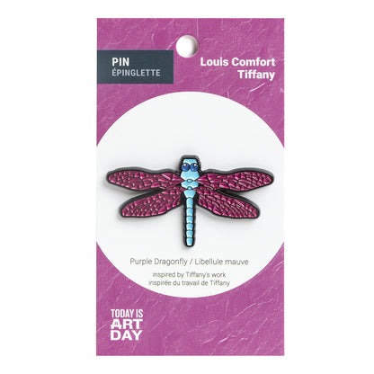 Purple Dragonfly - Pin