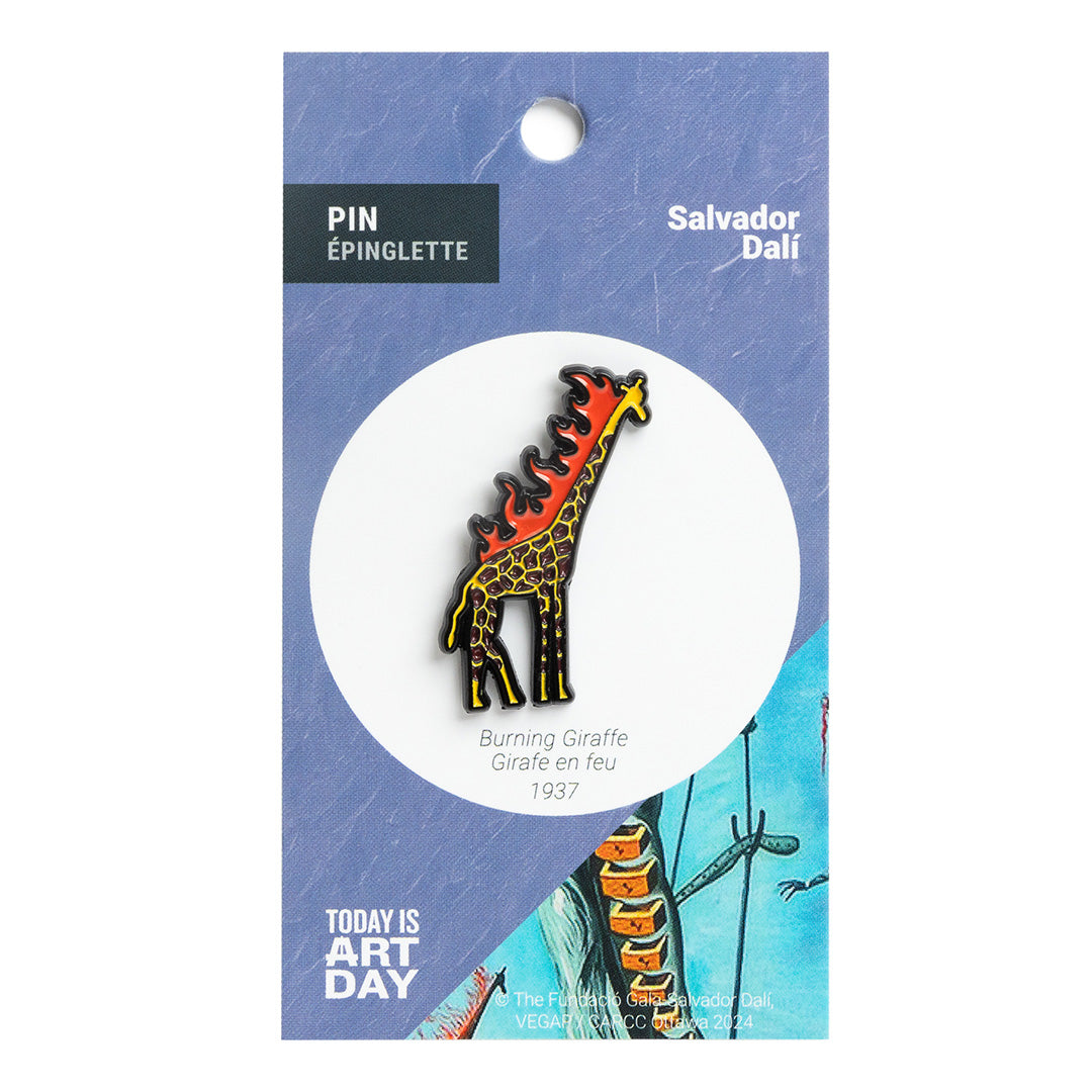 Burning Giraffe - Pin