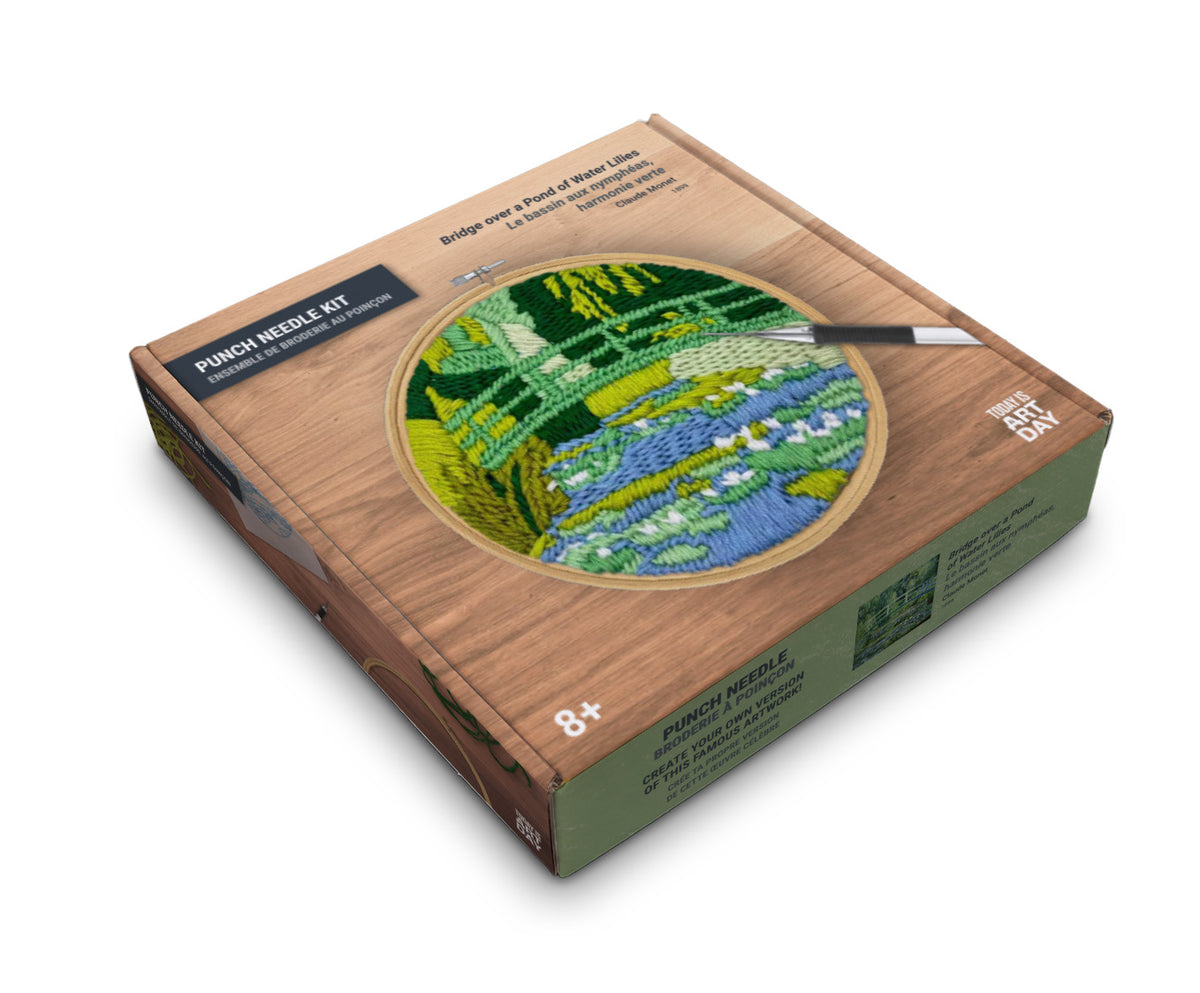 Bridge over a Pond - Punch needle kit