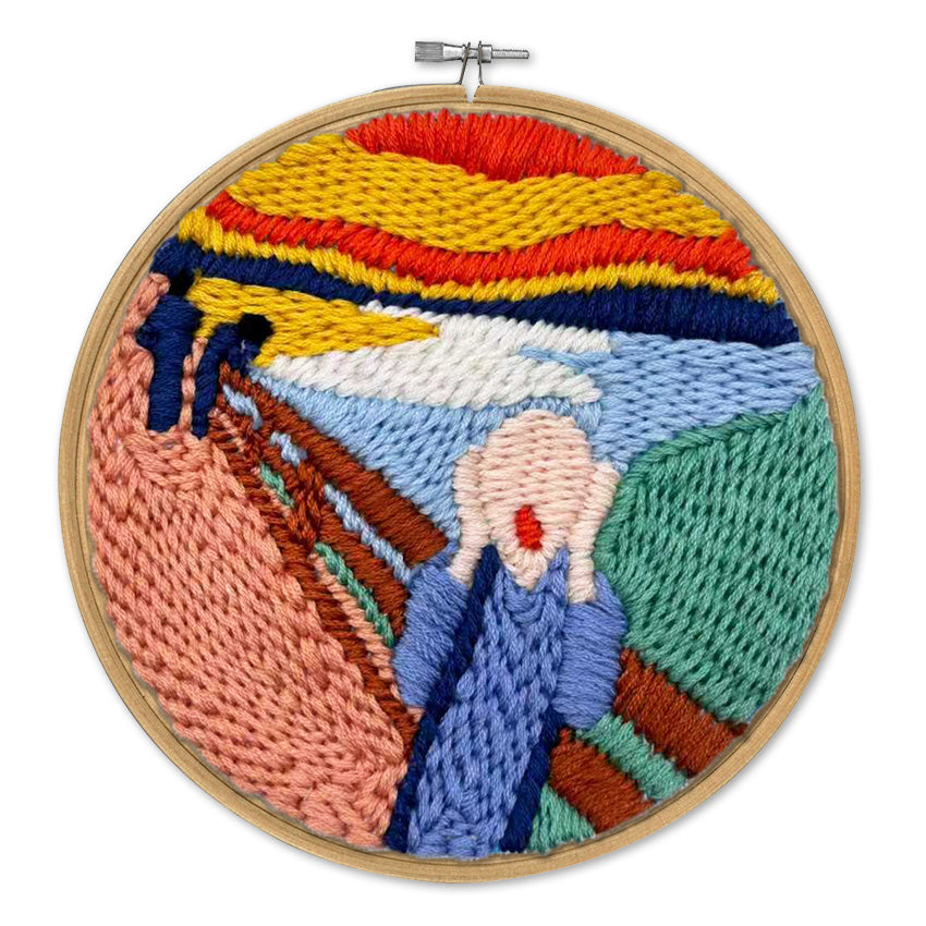 The Scream - Punch needle kit