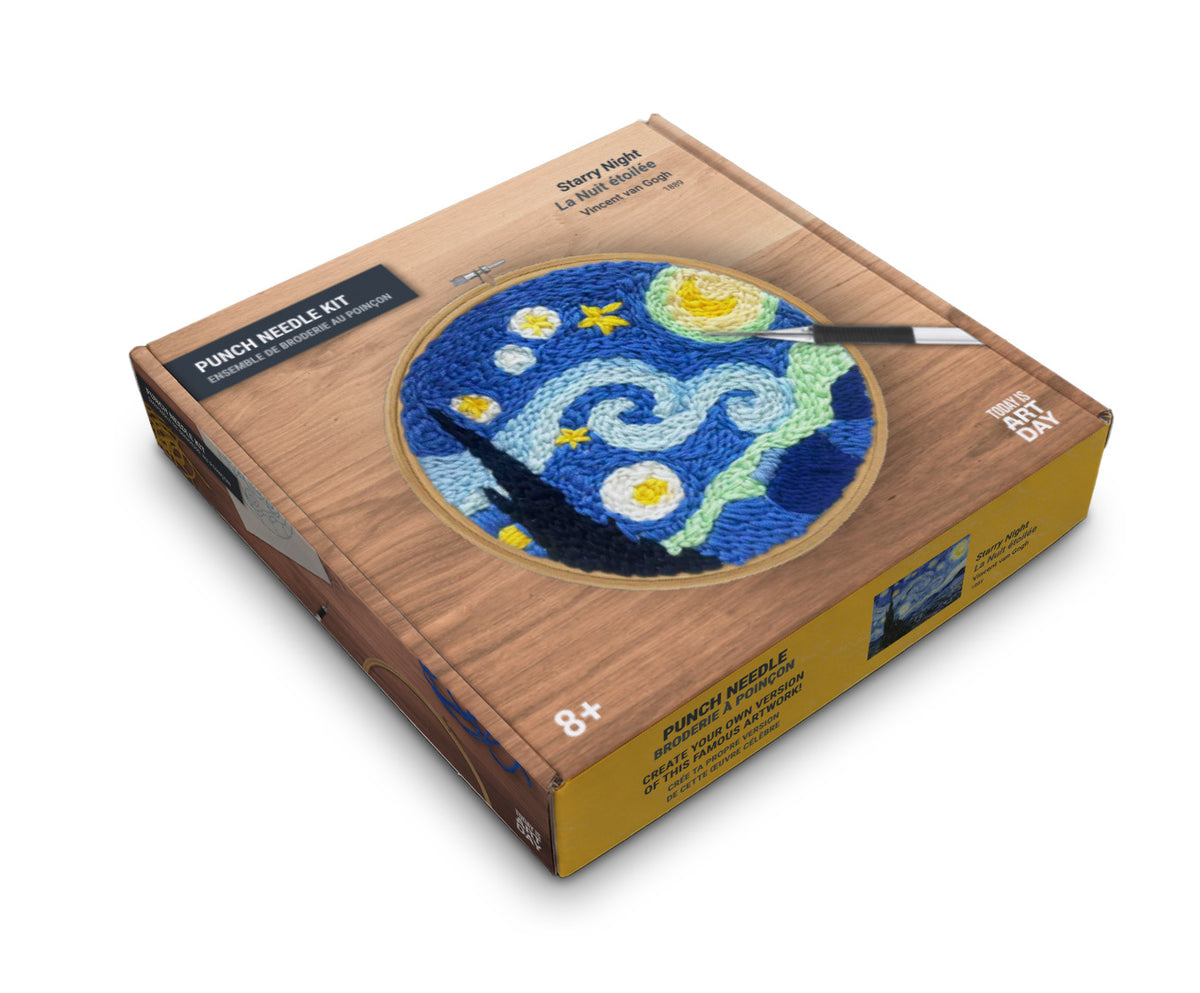 Starry Night - Punch needle kit