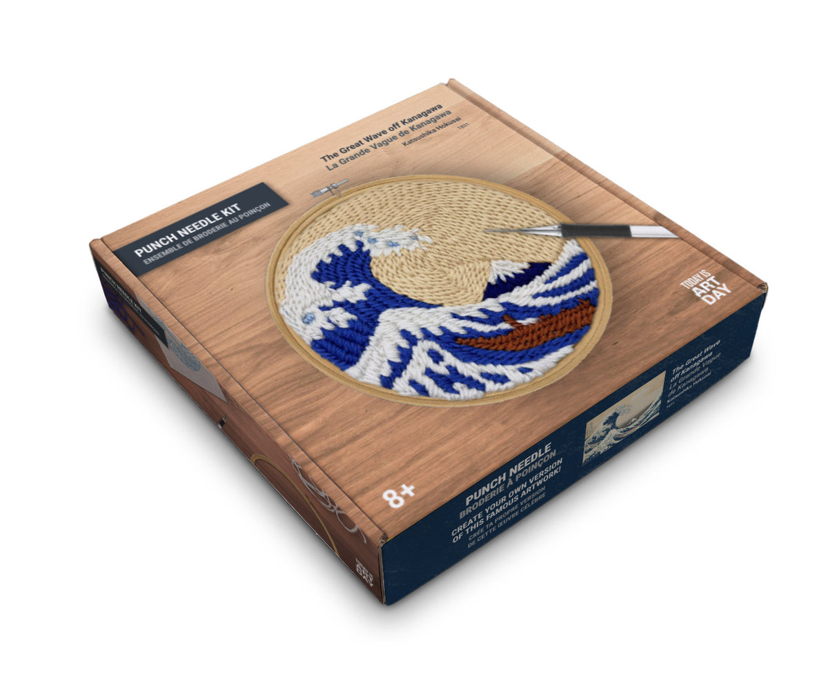 Great Wave - Punch needle kit
