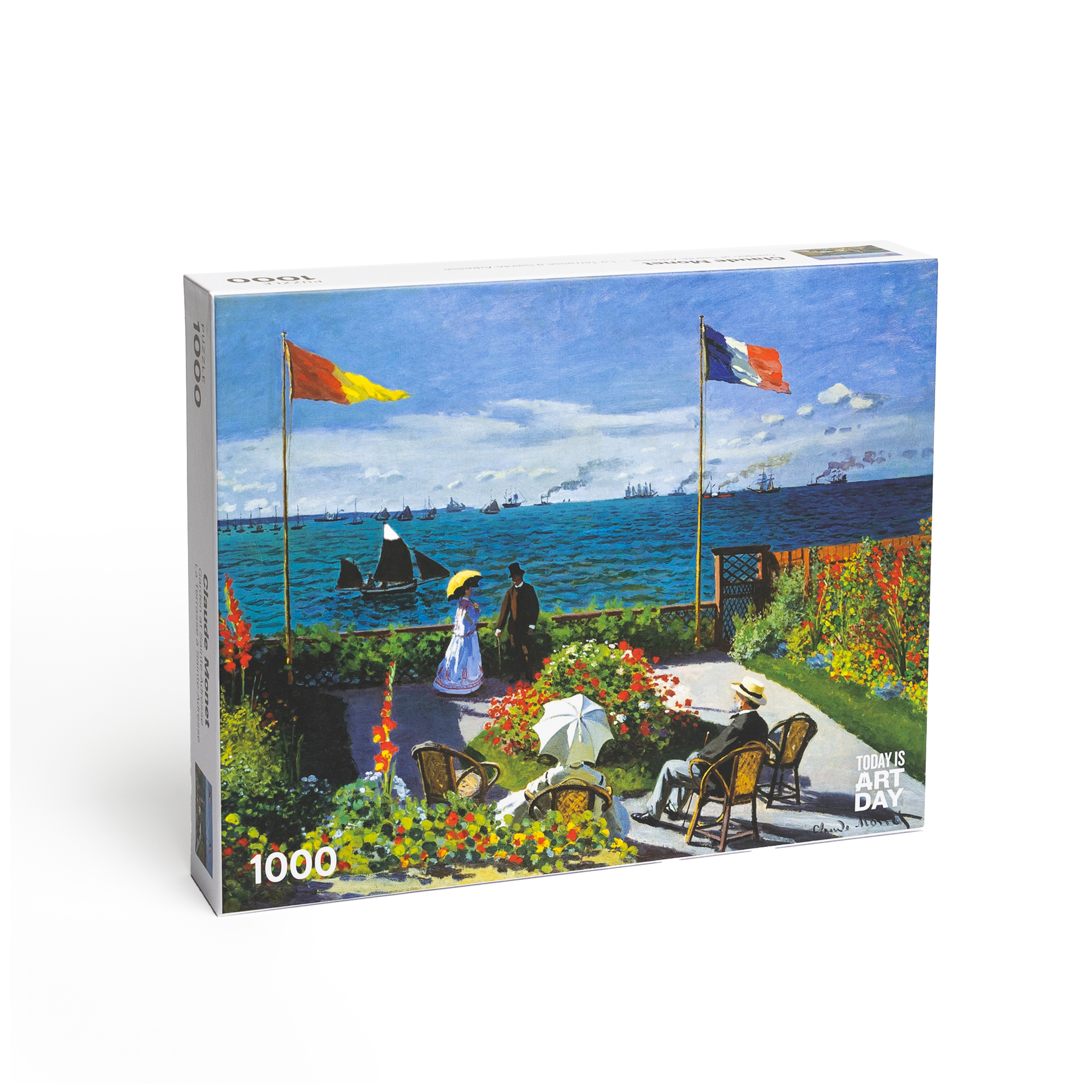 Garden at Sainte-Adresse - Monet - Puzzle – Today is Art Day