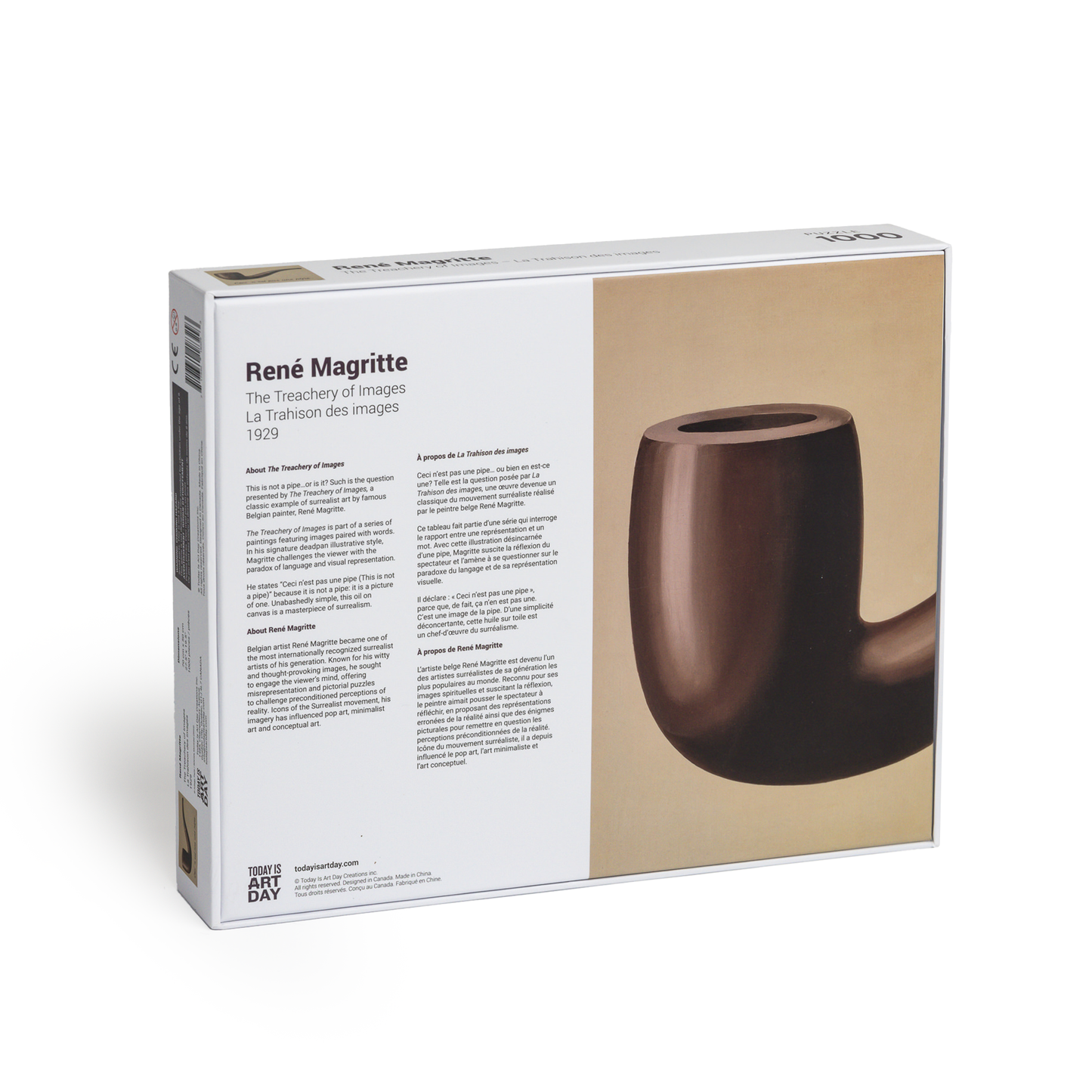 The Treachery of Images - Puzzle