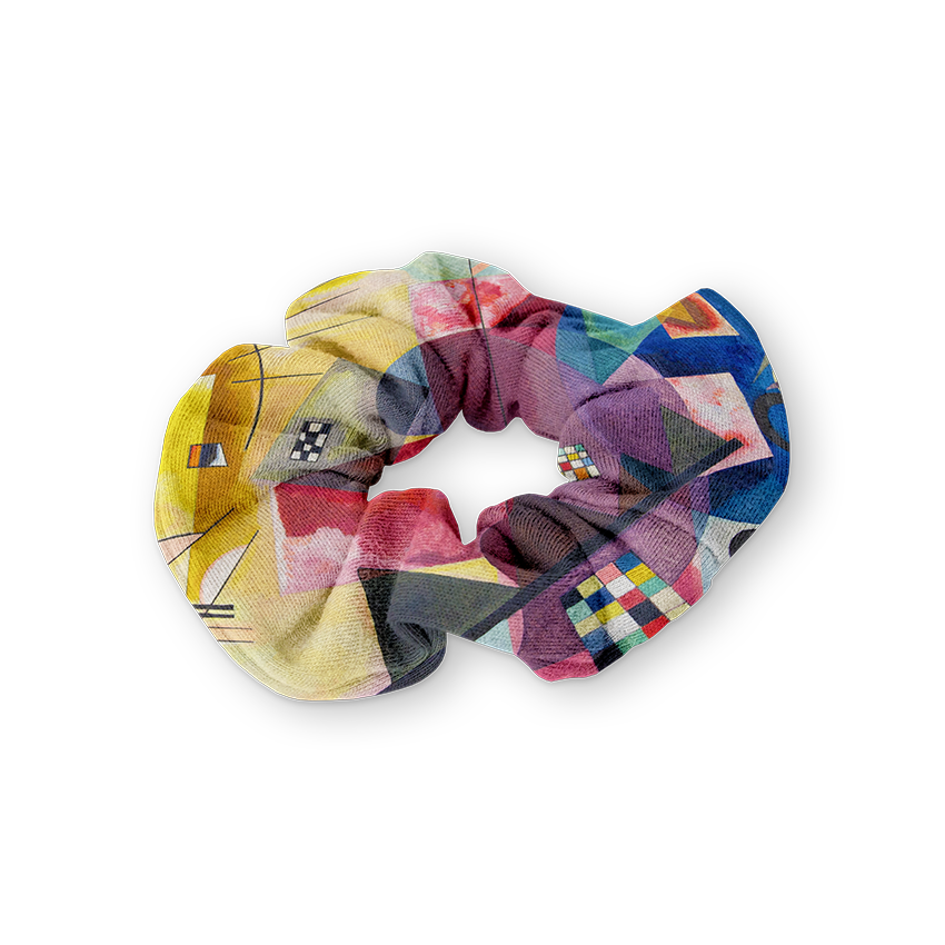 Jaune Rouge Bleu - Scrunchie