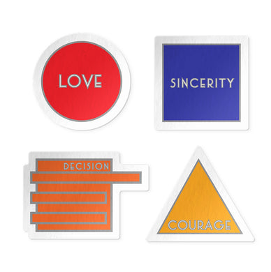 Organic Commandment (pack of 4) - Sticker