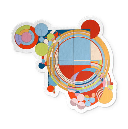 Wright House Rug - Sticker