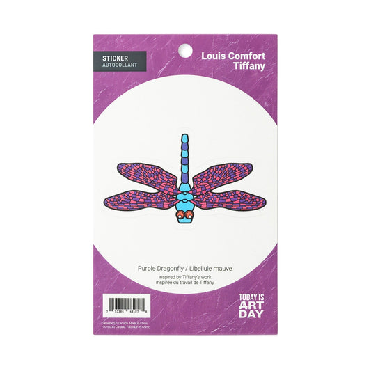 Purple Dragonfly - Sticker
