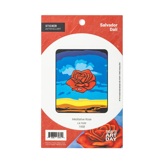 Meditative Rose - Sticker