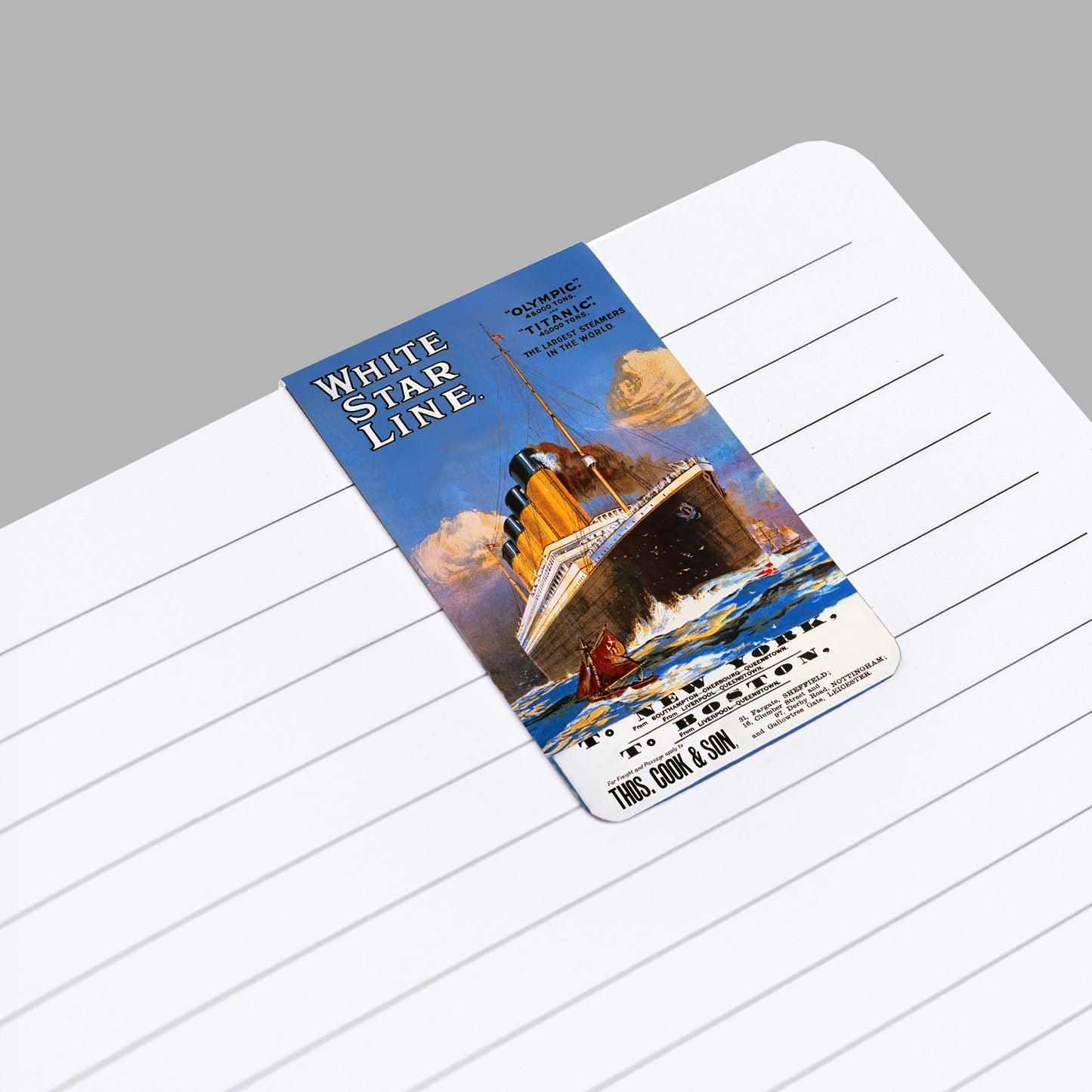 Titanic - White Star Line Poster - Magnetic Bookmark