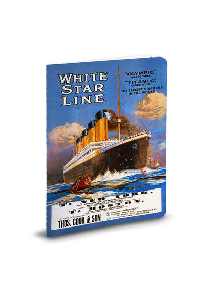 White Star Line Poster - Titanic collection - Journal
