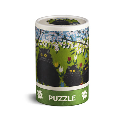 Three Black Cats - Maud Lewis - 300-piece Puzzle