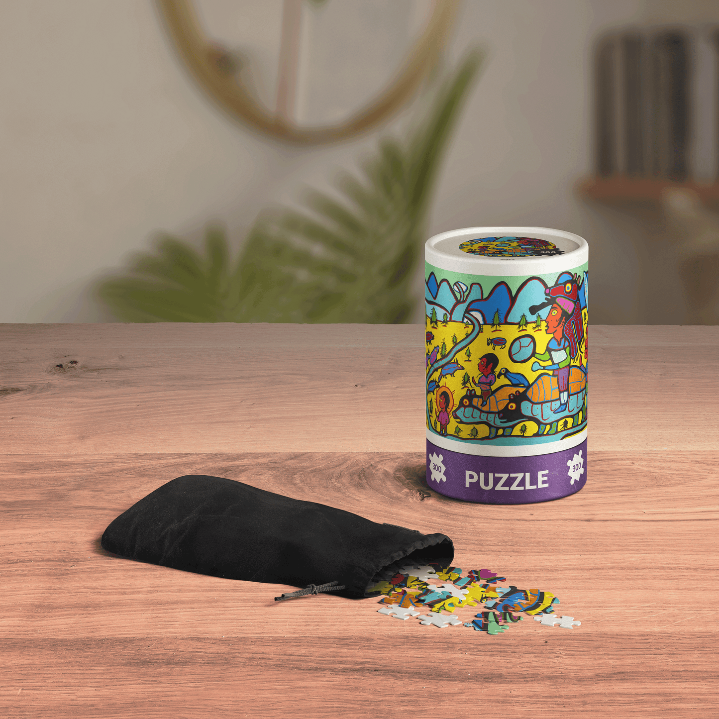 La famille entreprend un voyage - Norval Morrisseau - 300-pièces