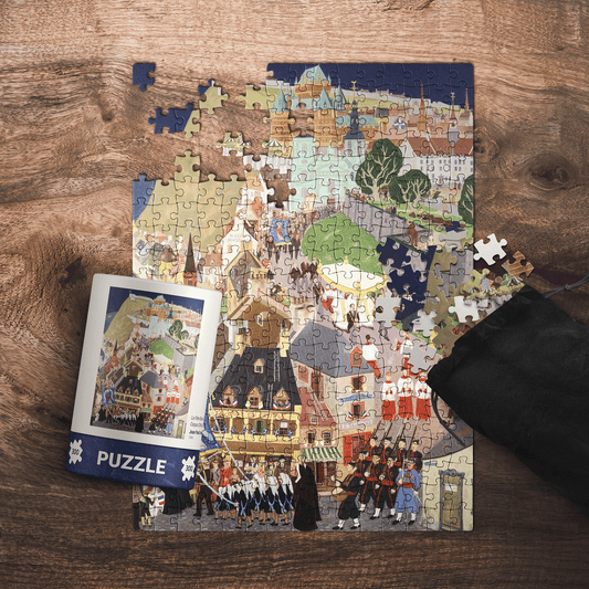 Corpus Christi, Quebec City - Jean Paul Lemieux - 300-piece Puzzle