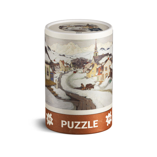 Village in the Laurentian Mountains - Clarence Gagnon - 300-piece Puzzle