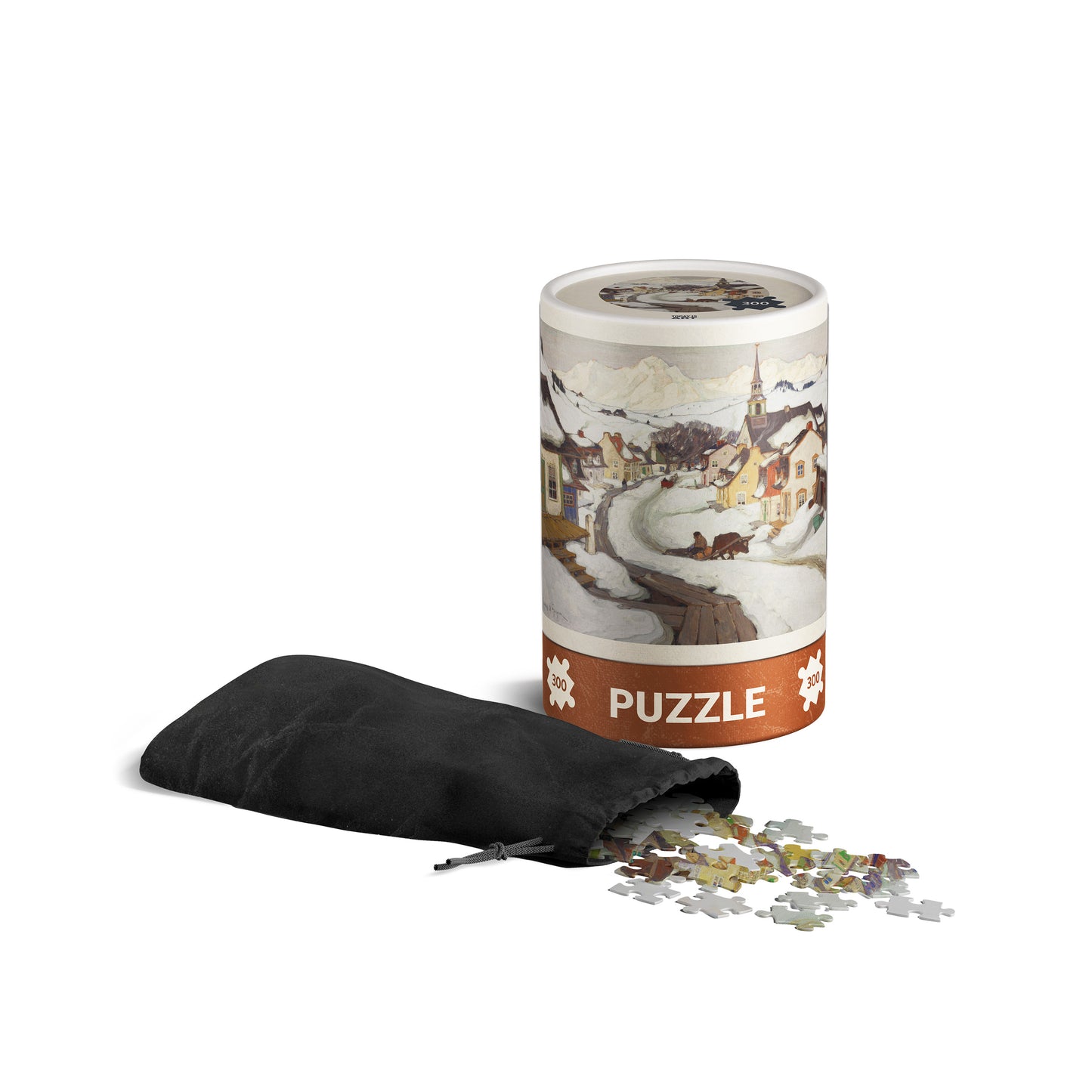 Village dans les Laurentides - Clarence Gagnon - 300-pièces