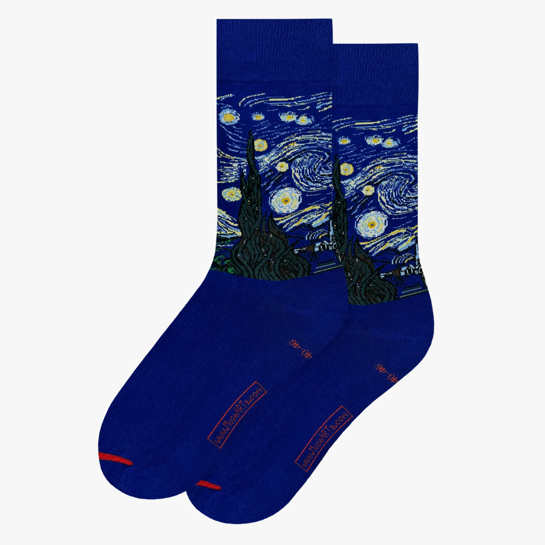 Starry Night - Vincent van Gogh - Socks
