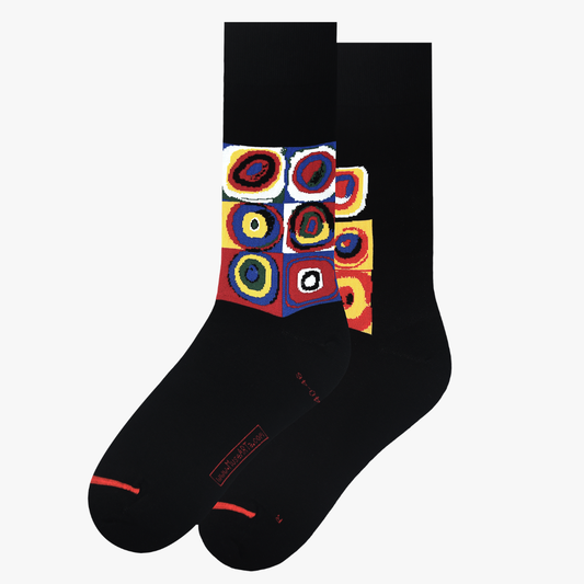 Squares with Concentric Circles - Vasily Kandinsky - Socks