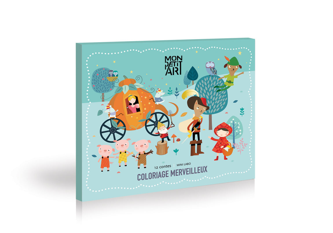 Wonderful Coloring - 12 stories