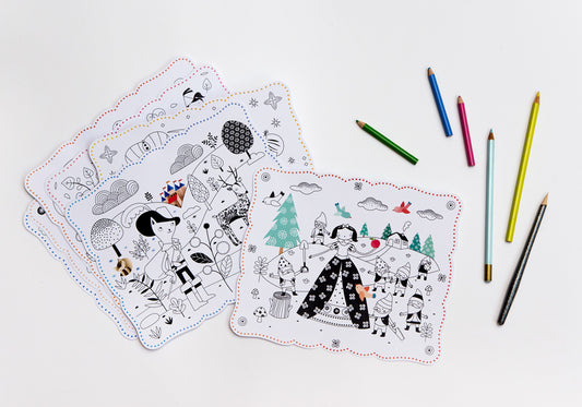 Wonderful Coloring - 12 stories