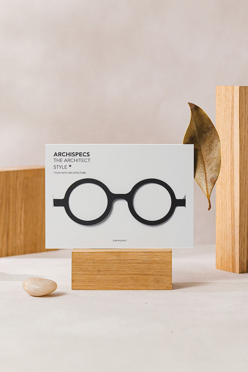 Architect Glasses Card and Envelope