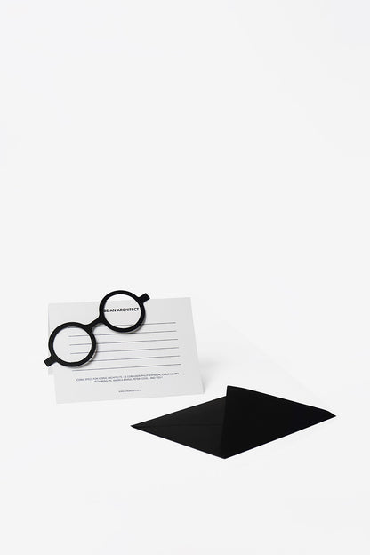 Architect Glasses Card and Envelope