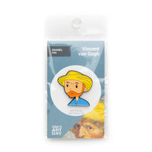 Broche - Autoportrait au chapeau de paille