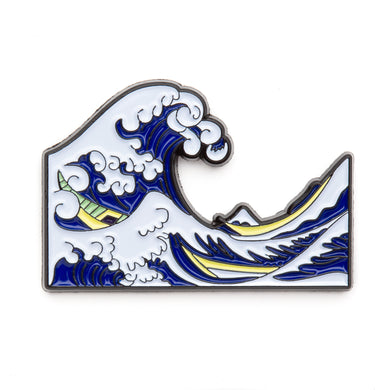 The Great Wave - Pin