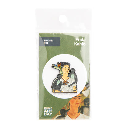 Pin - Autoportrait avec des singes