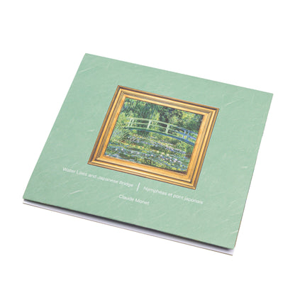 Water Lilies and Japanese Bridge - Card
