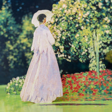 Woman in the Garden - Card