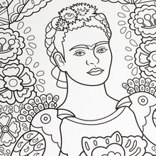 Frida Kahlo - Coloring Book