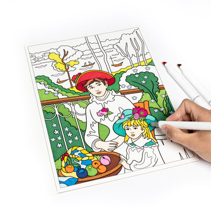 Impressionism - Coloring Book