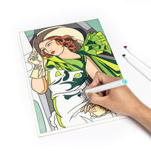 Femmes artistes - Livre à colorier