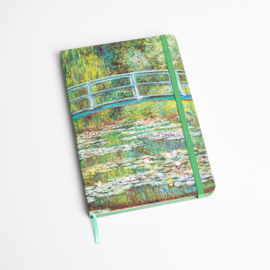 Japanese Bridge and Water Lilies - Claude Monet  - Journal