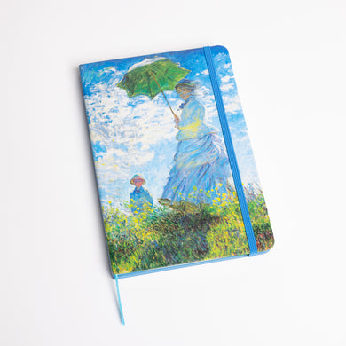 Carnet de notes - Claude Monet - Femme à l'ombrelle