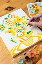 Les Tournesols -Trousse de peinture par numéros