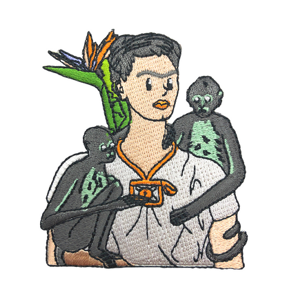 Patch - Autoportrait avec des singes