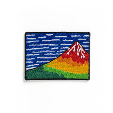 Le Mont Fuji par temps clair (Le Fuji rouge) - Patch