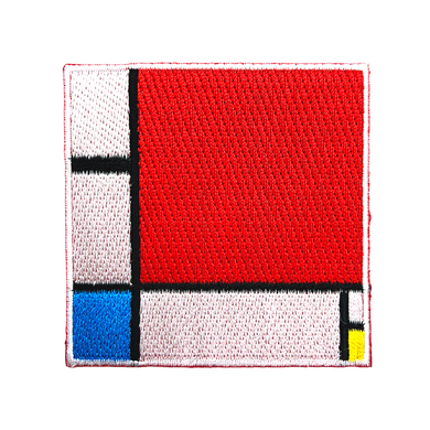 Composition II en rouge, bleu et jaune - Patch