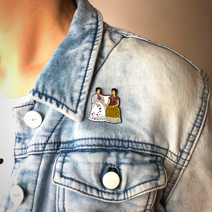 Two Fridas - Pin
