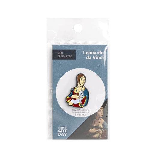 Lady with an Ermine - Pin