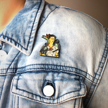 Self-Portrait with Monkeys - Pin