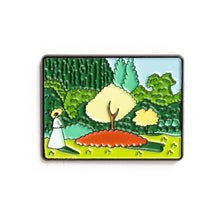 Femme au jardin - Broche